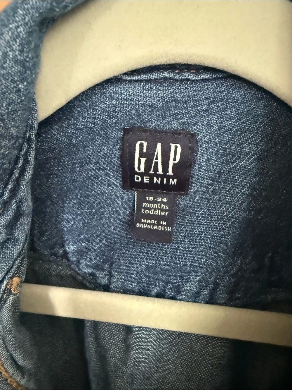 GAP Kids Medium Blue Denim Shirt Jacket